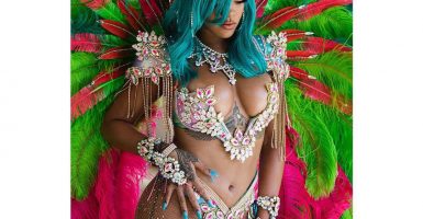 Rihanna causes controversy with her photos of the Crop Over Festival in Barbados